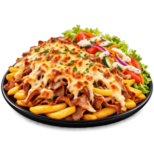Plato Kebab Gratinado